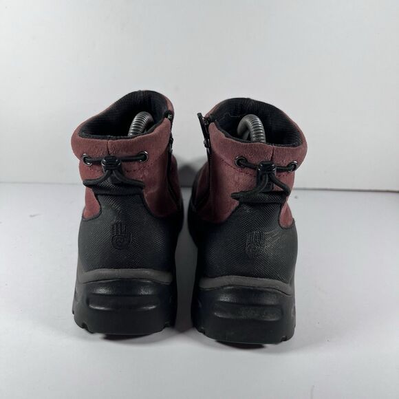 Teva Suede Brown Slip On Ankle Winter Boots Size Zip Women's Size 7 - Picture 4 of 8